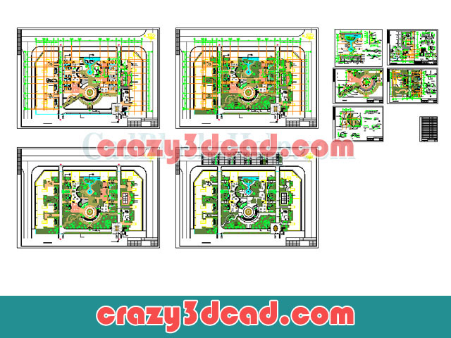 Garden Plaza Construction CAD Detail